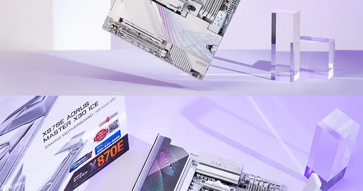 【圖賞】\uD83D\uDCA5X3D處理器“最佳搭檔”，又一款銀色旗艦主板火出圈\uD83C\uDFAE