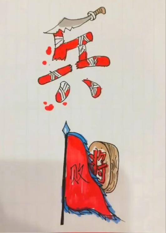 〔看图猜成语〕根据图中画面猜个成语来。