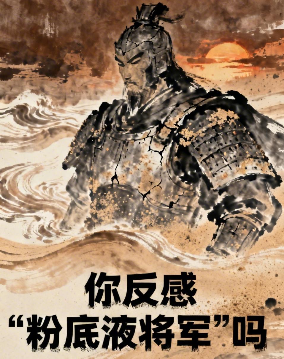 我确实挺反感“粉底液将军”的。
古代武将的风骨与气场，被一些流量小生演得面目全非
