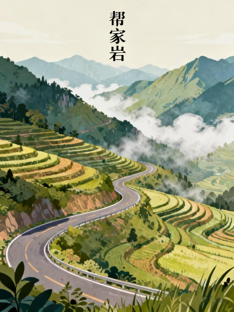 从十堰坐车，沿十漫高速往青曲方向走，路过柳陂一路段，看见高速路对面的一个山坡，这