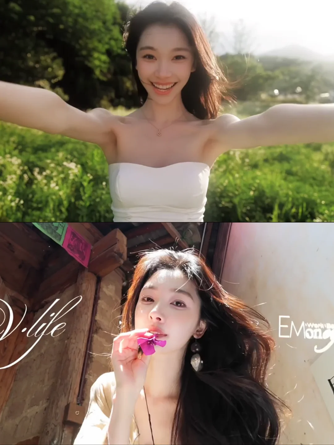 ☁️奔波六城依旧绝美，易梦玲变美小心机 易梦