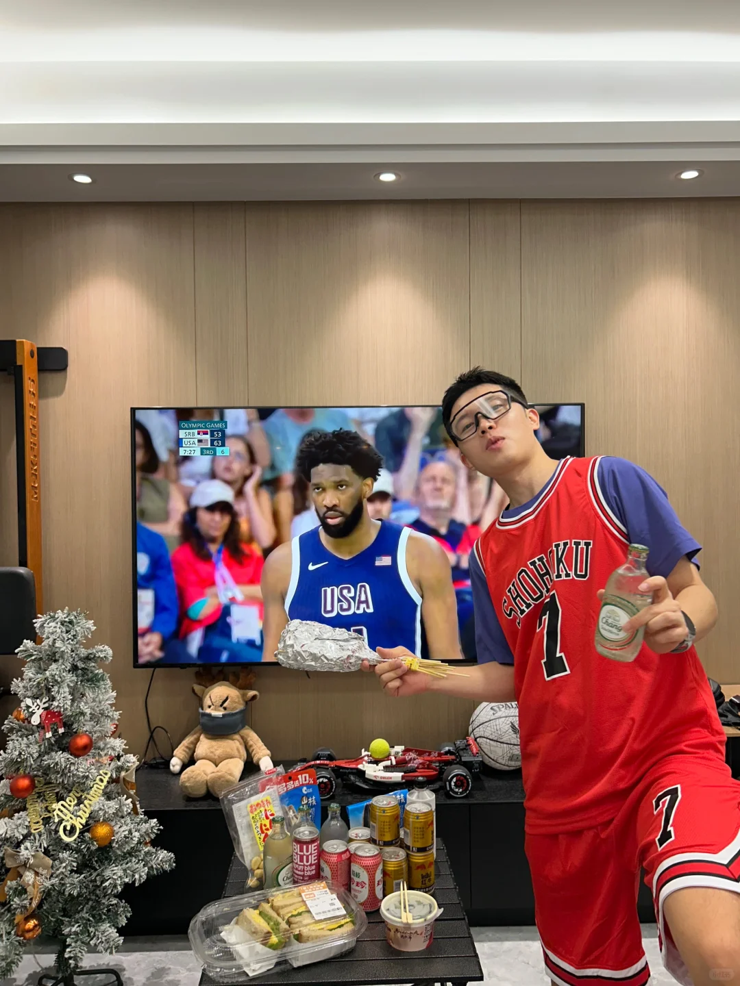 记录宅家为巴黎奥运会喝彩瞬间 🏀