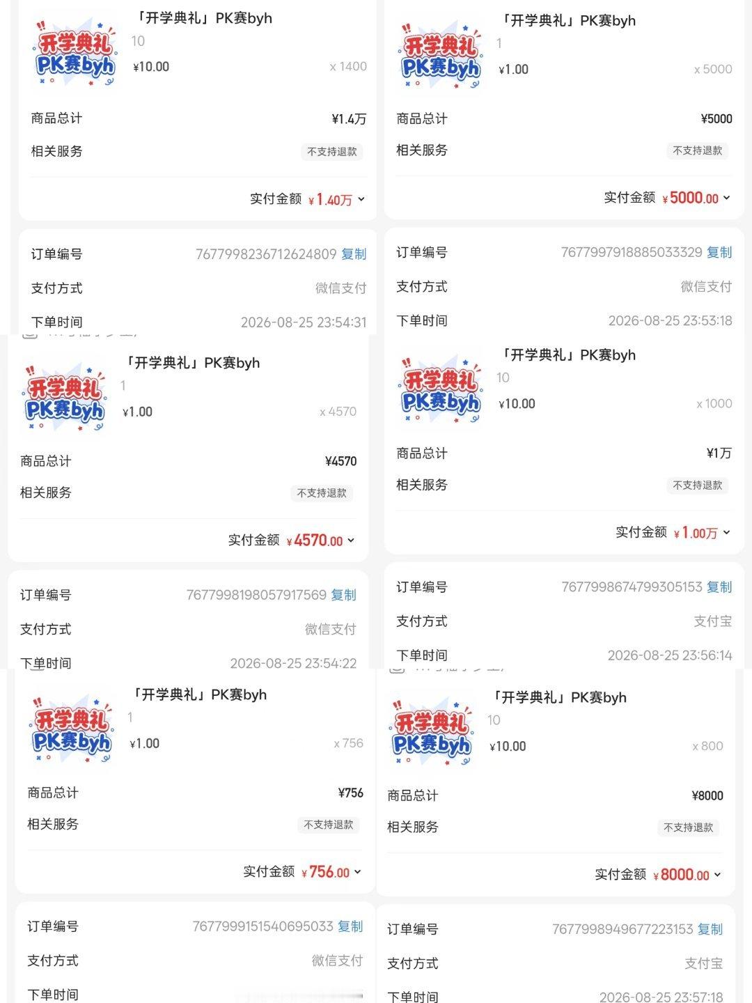 大家辛苦了 最后共打入【42326】 ​​​
