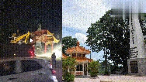 巴拿马半夜强拆中巴友谊象征，华侨人肉阻挡推土机，中国大使馆发声：极度震惊，强烈愤