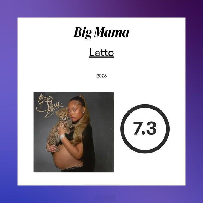 Latto Pitchfork为说唱歌手Latto的第四张录音室专辑《Big M
