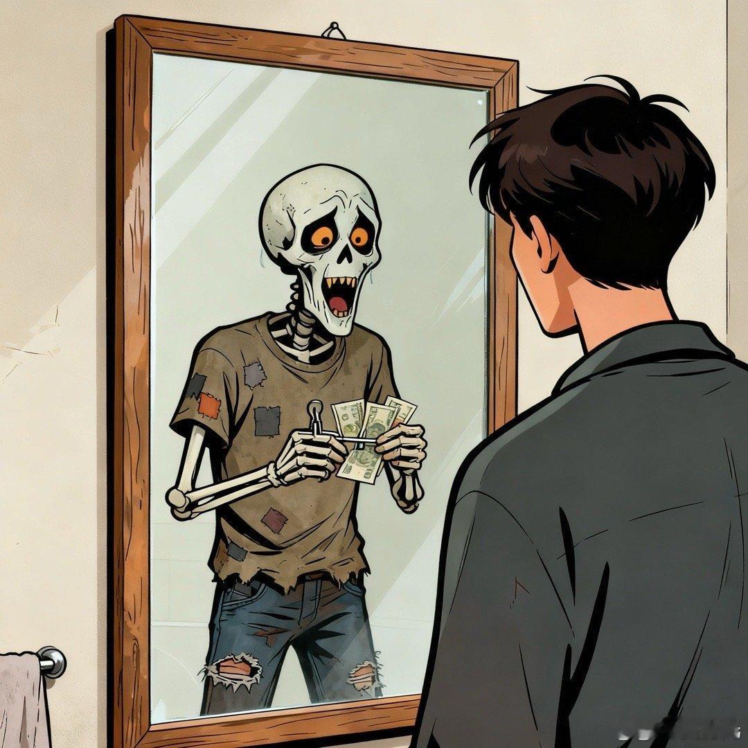 万圣节cos穷鬼 ，这怕是不用化妆吧，我自己走出去就已经是了。[允悲] ​​​