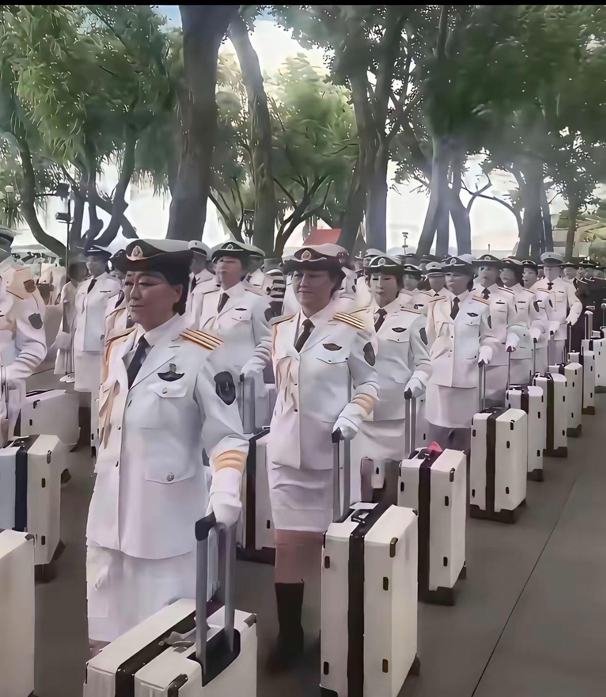 暴走团这一身打扮惊呆了 
