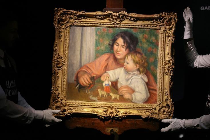 11月25日法国印象派绘画大师雷诺阿以捕捉光的瞬间即逝和女性人物画著名。他的大量