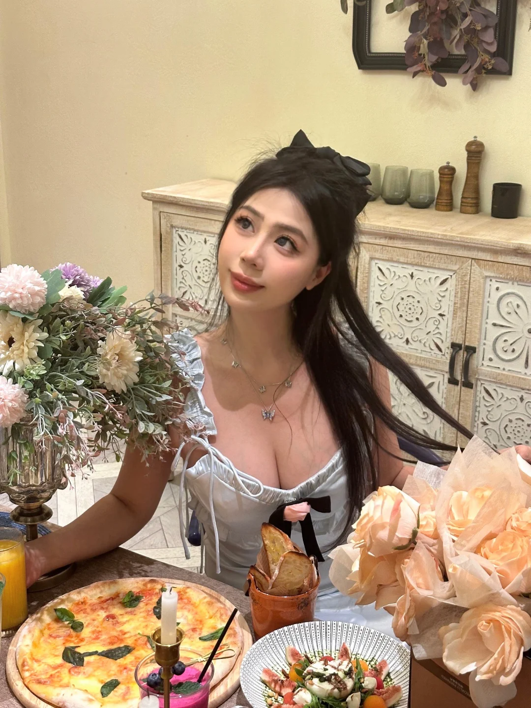 怎么会有这么浪漫的餐厅！🍕