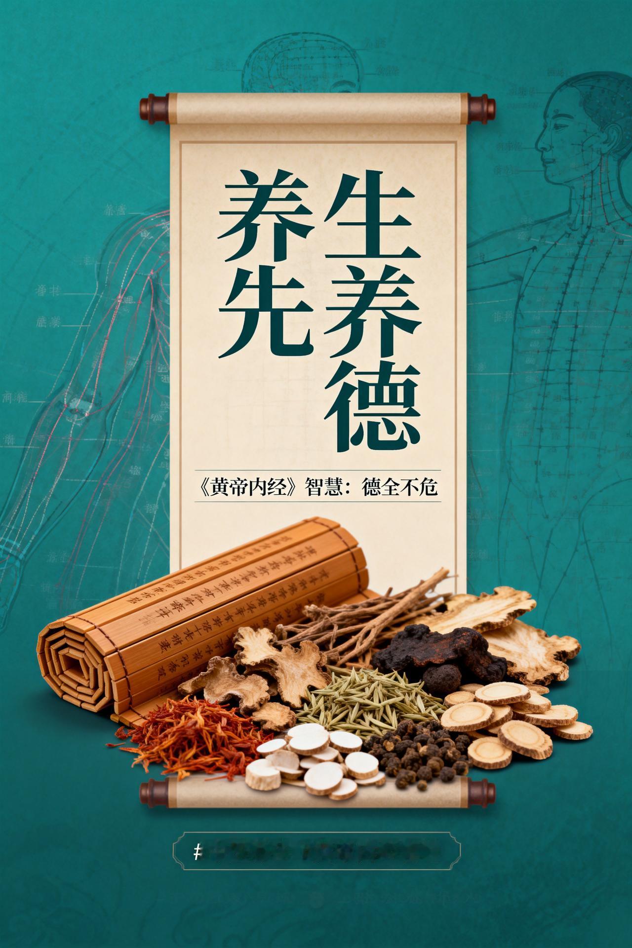 颠覆认知！《内经》把 “德” 放养生第一位，原来这才是长寿密码！
宝子们有没有发