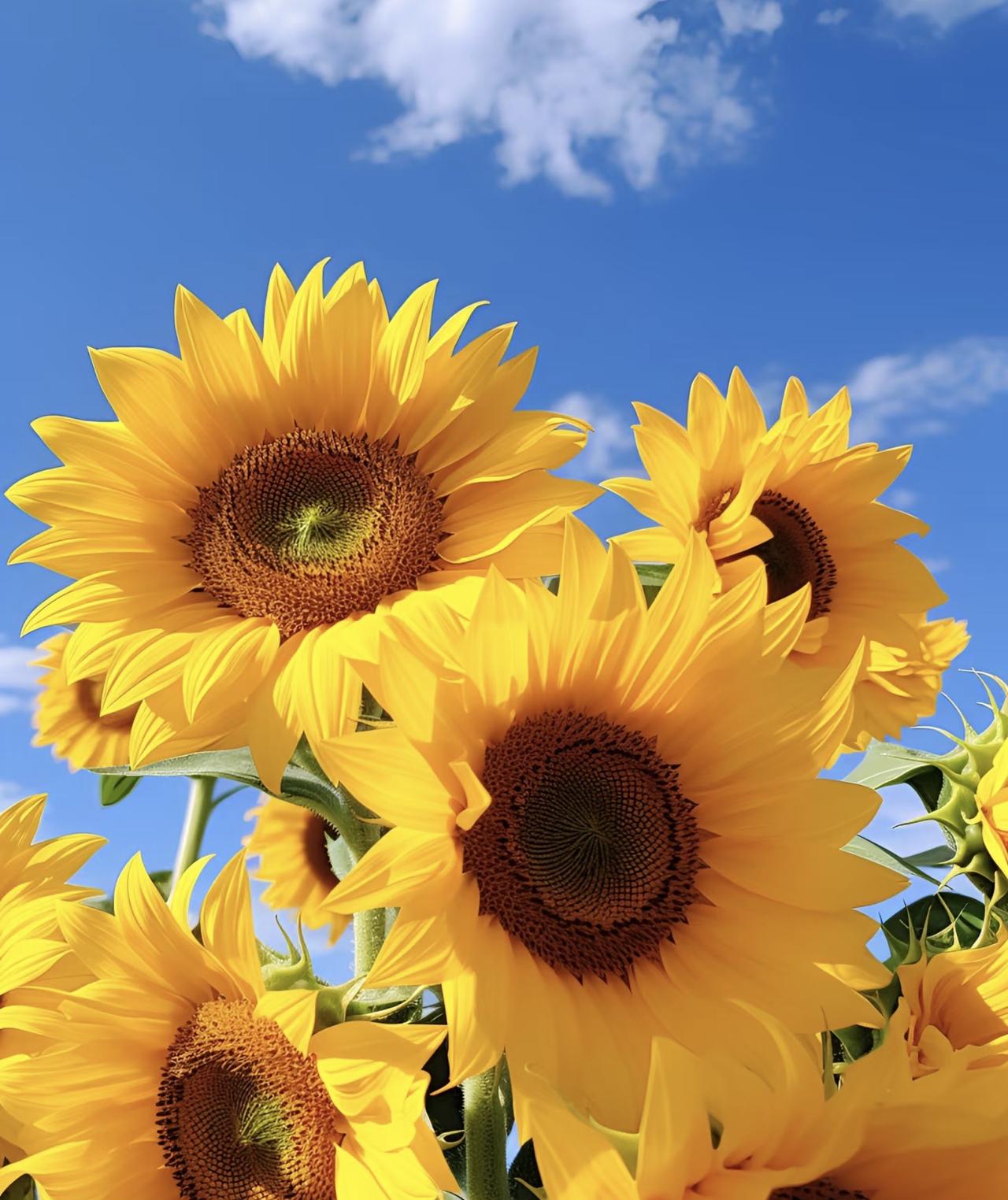 记录我的2026今天看了向日葵🌻天气真好