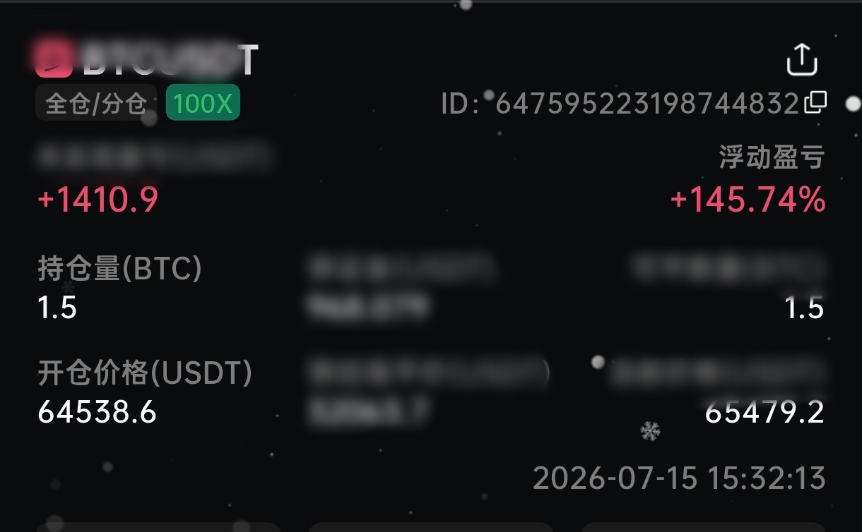 此时此刻，到底你的账号该翻几倍，才能对得起我这一路的做多提示？比特币﻿以太坊et