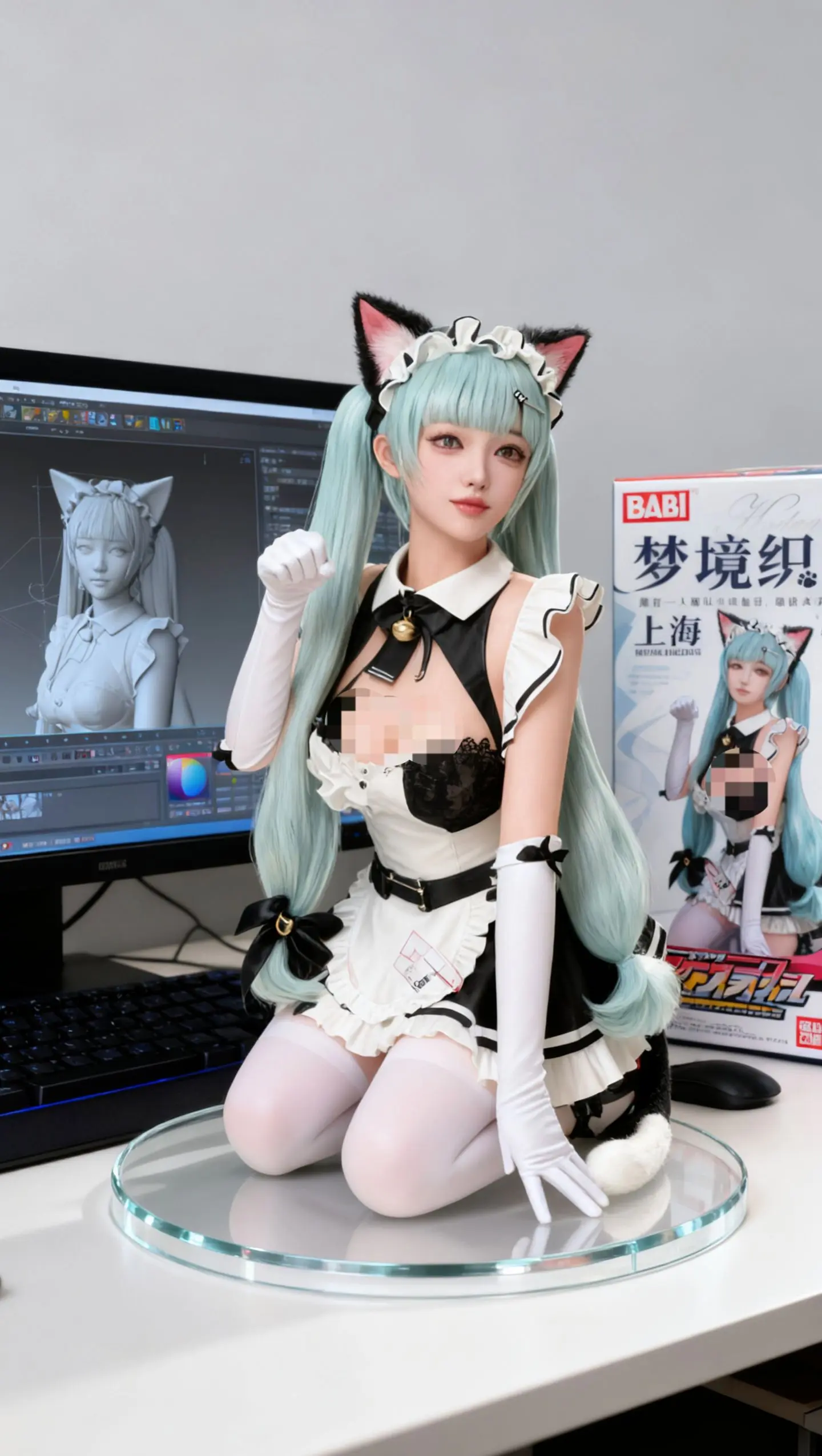 手办模型 cosplay 女仆装 yasal 韩媛