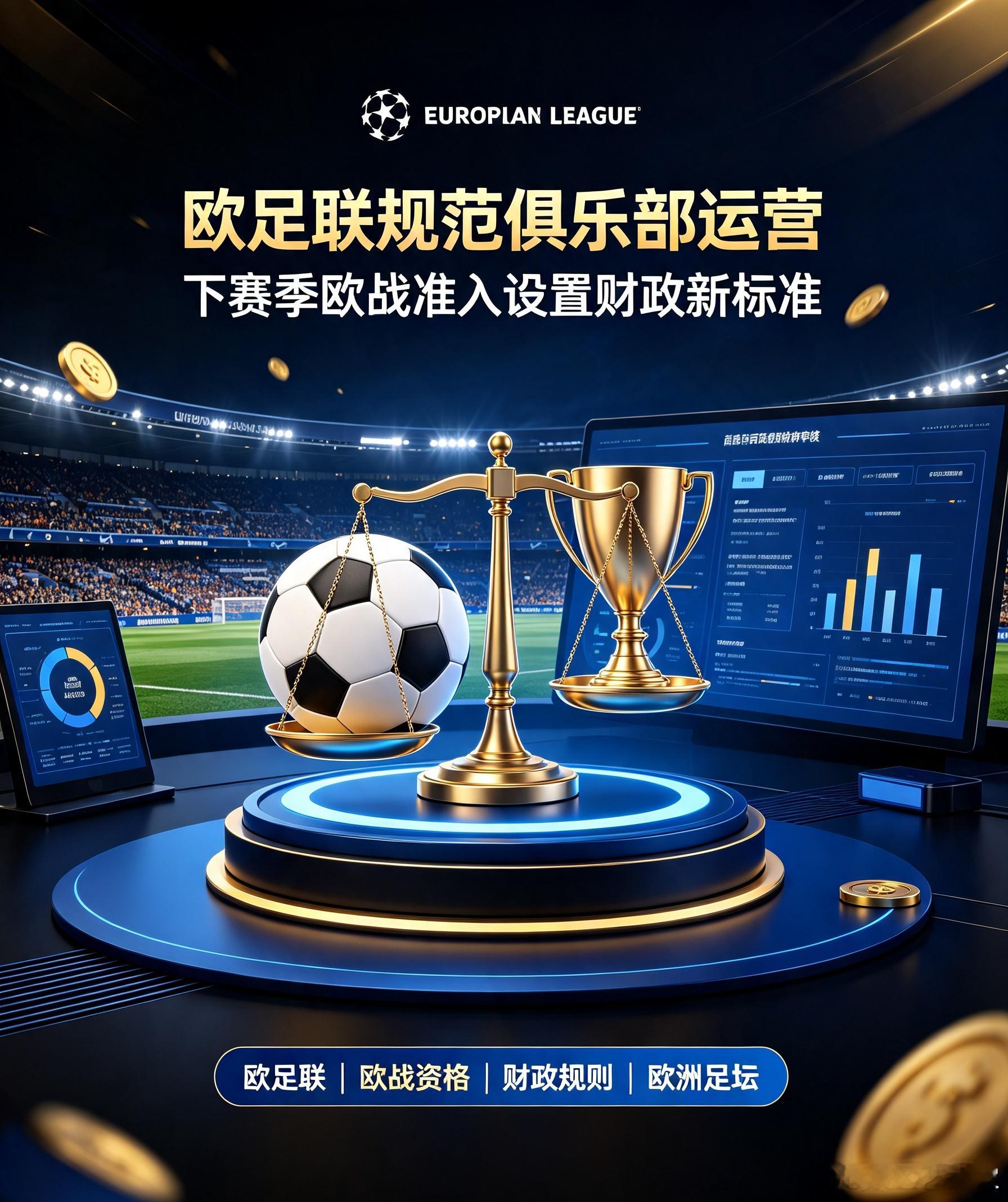 欧足联更新下赛季欧战准入细则，针对俱乐部财政状况设立新标准，持续规范欧洲俱乐部运