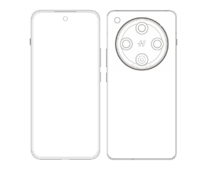 OPPO Find X8线稿曝光，后置摄像头终于对称了，你觉得这设计怎么样？