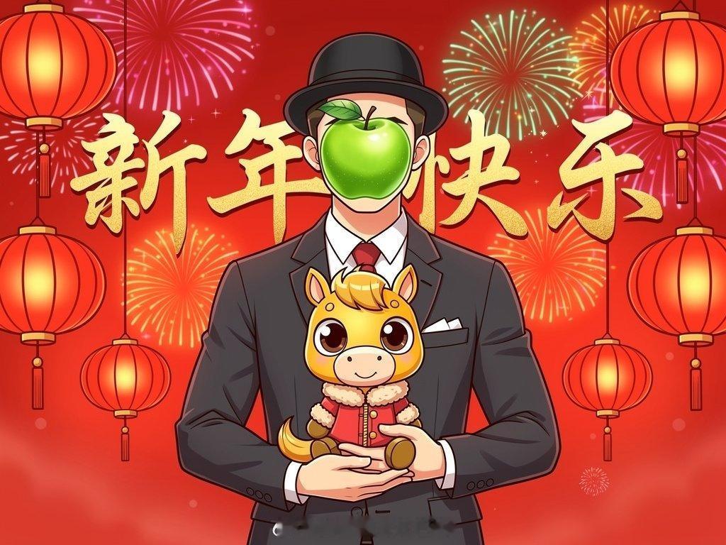 祝大家马到成功，心想事成！愿新的一年步步高升、平安顺遂、好运常在 🐎✨新年快乐