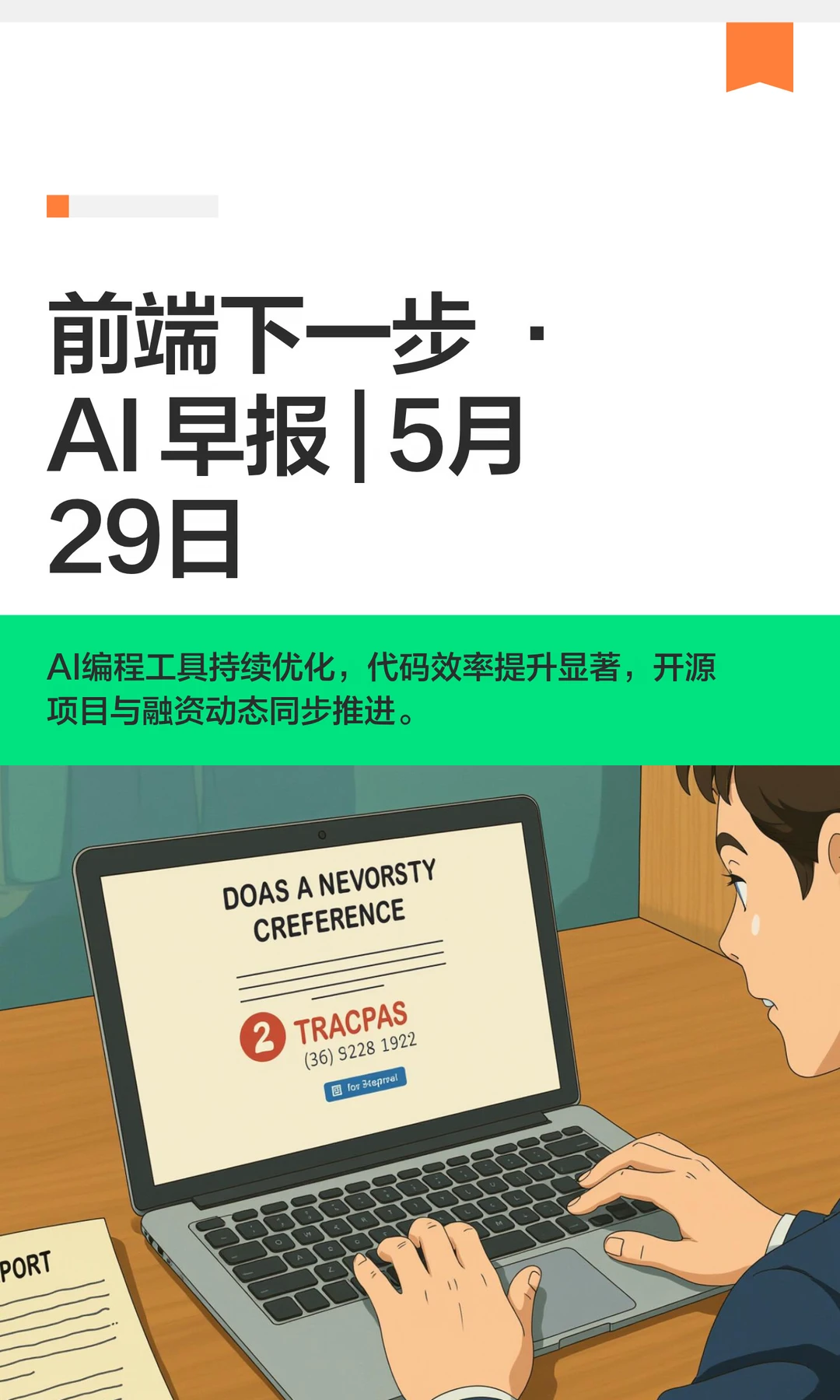 前端下一步 ·AI 早报 | 5月29日