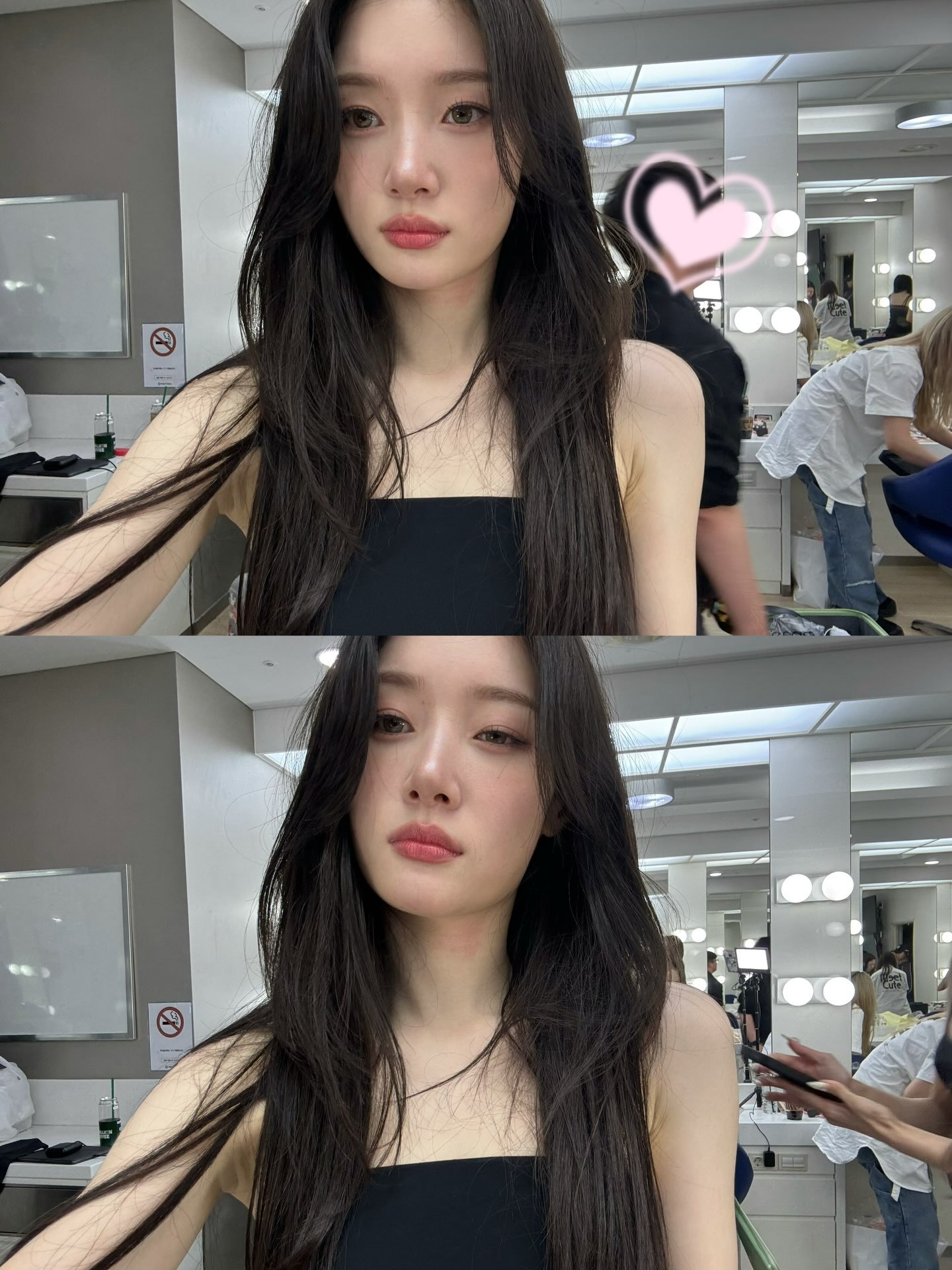 郑采妍 INS更新🖤🤍 