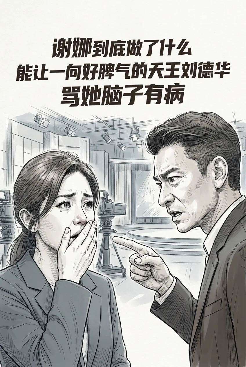 谢娜到底做了什么，能让一向好脾气的天王刘。德华骂她脑子有病