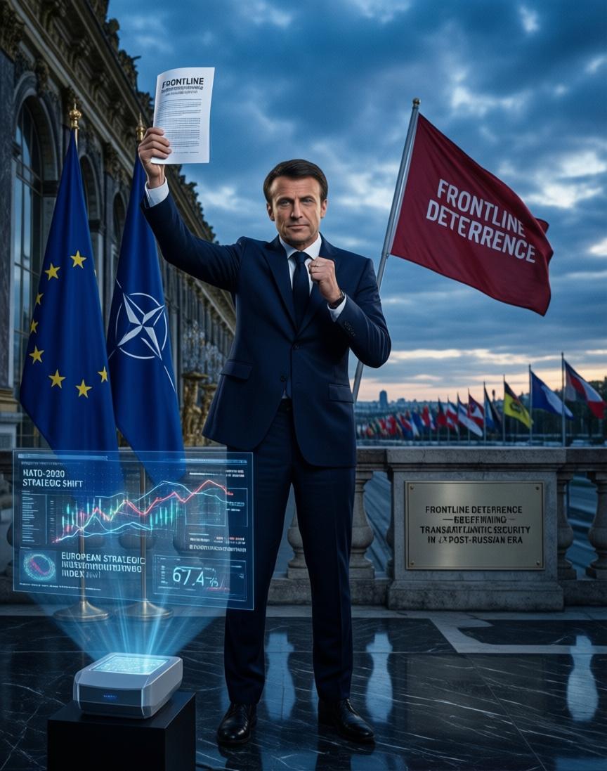 欧洲想要自己的核伞了？马克龙牵头八国谈“前沿威慑”

这事儿听上去还有点早，但欧