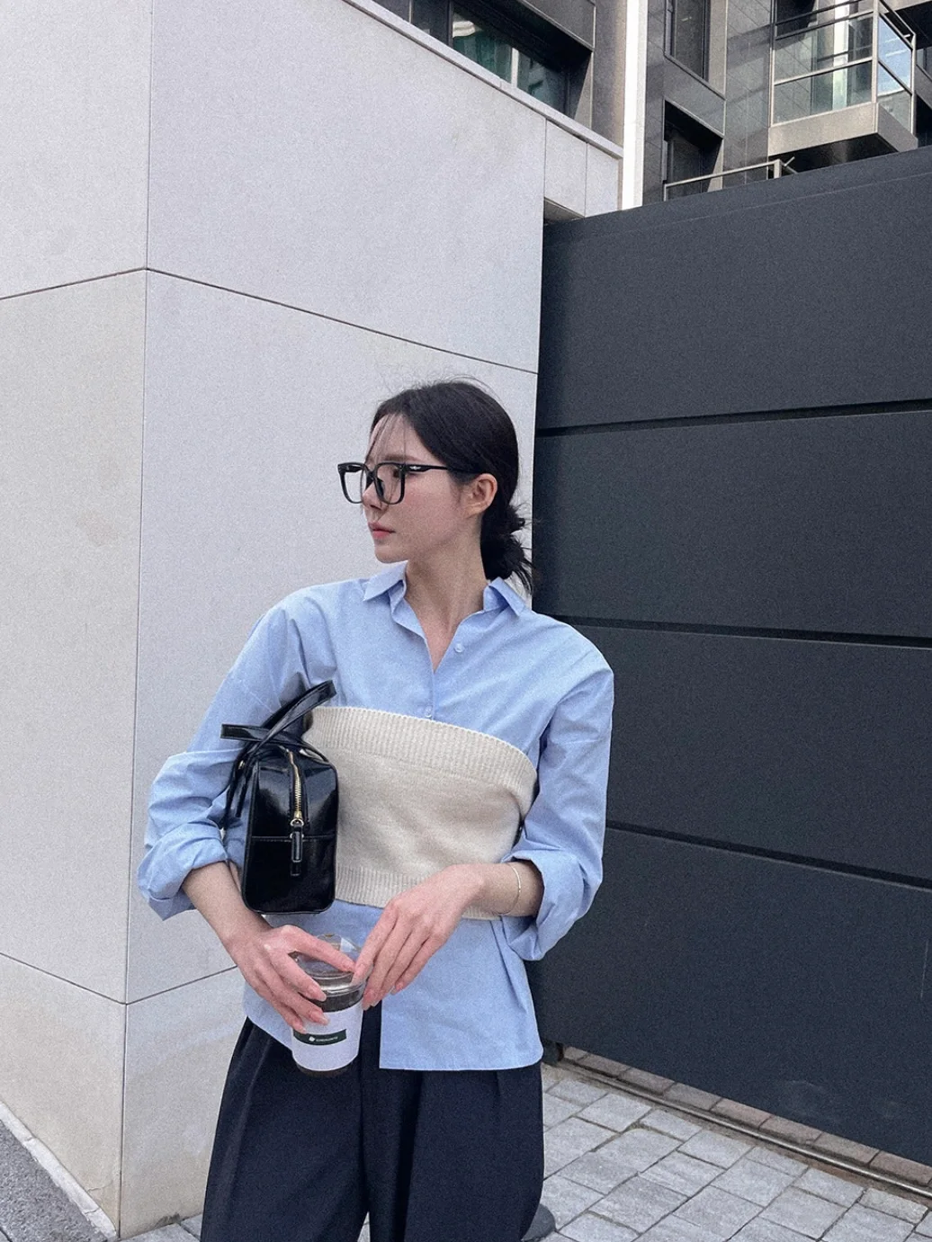 🇰🇷韩系混搭通勤穿搭