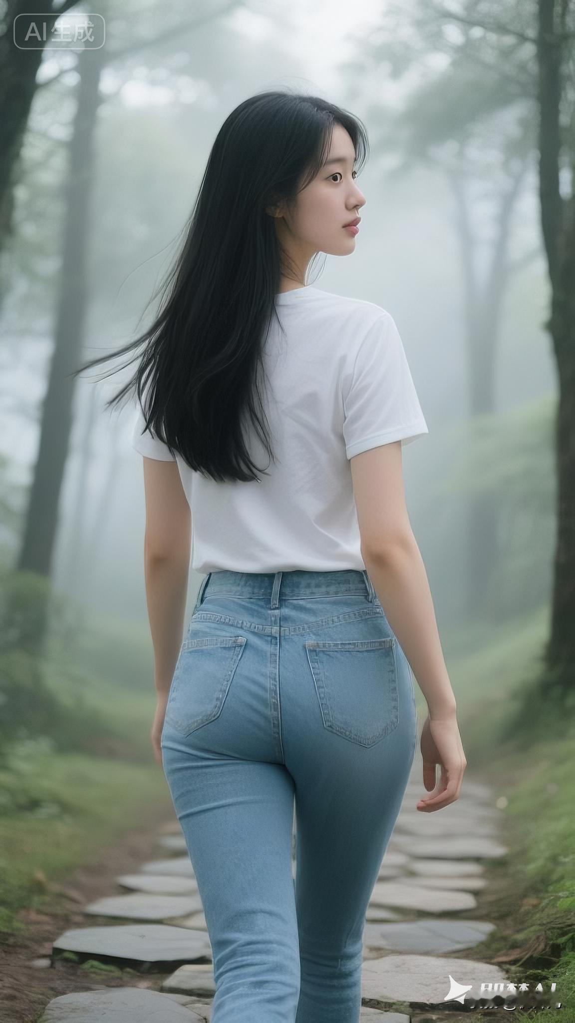 诗·雾山行
轻烟漫染翠林幽
缓步寻山向远丘
心随云影尘间静
候知音？？？
 
上