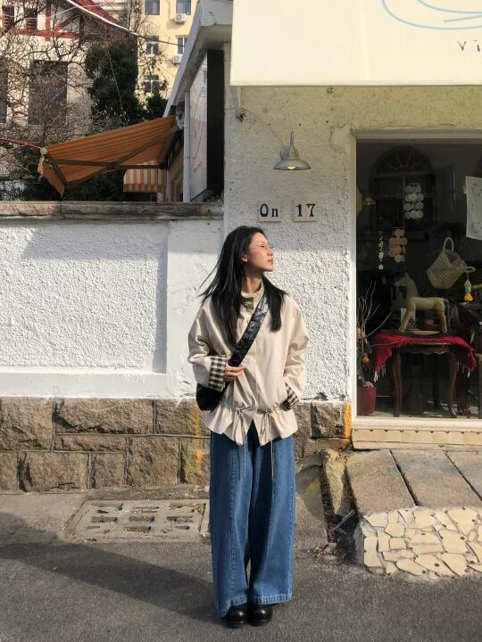 青岛街头真的很韩