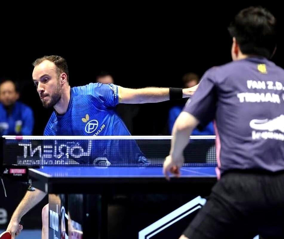 连夜飞7000公里只为输？
 
西蒙·高茨18号凌晨落地法国，火车转球馆，晚饭边