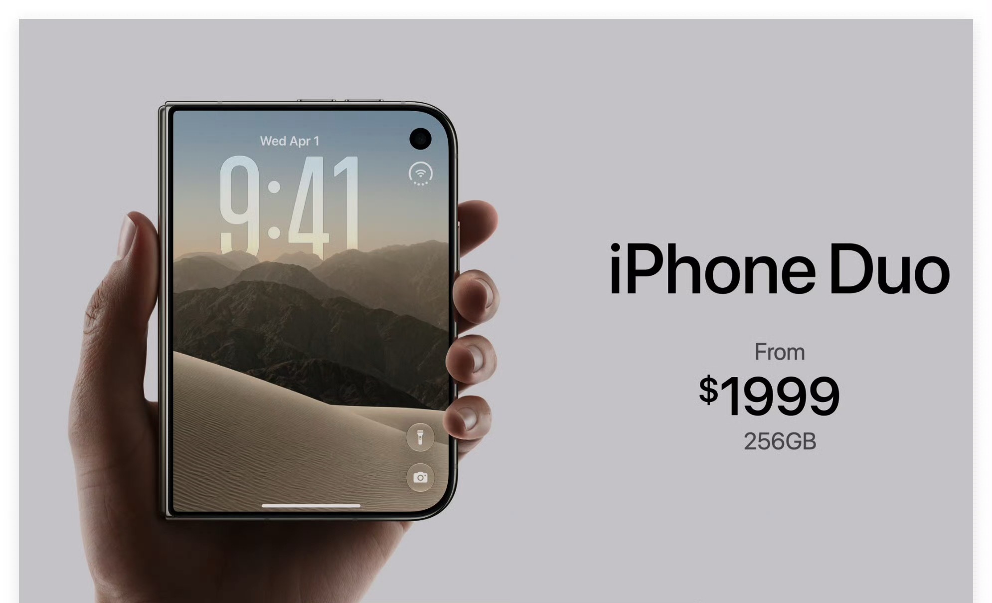 苹果发布会真的叫iPhone Duo啊？真的卖13999啊？连续两次猜对，开心～