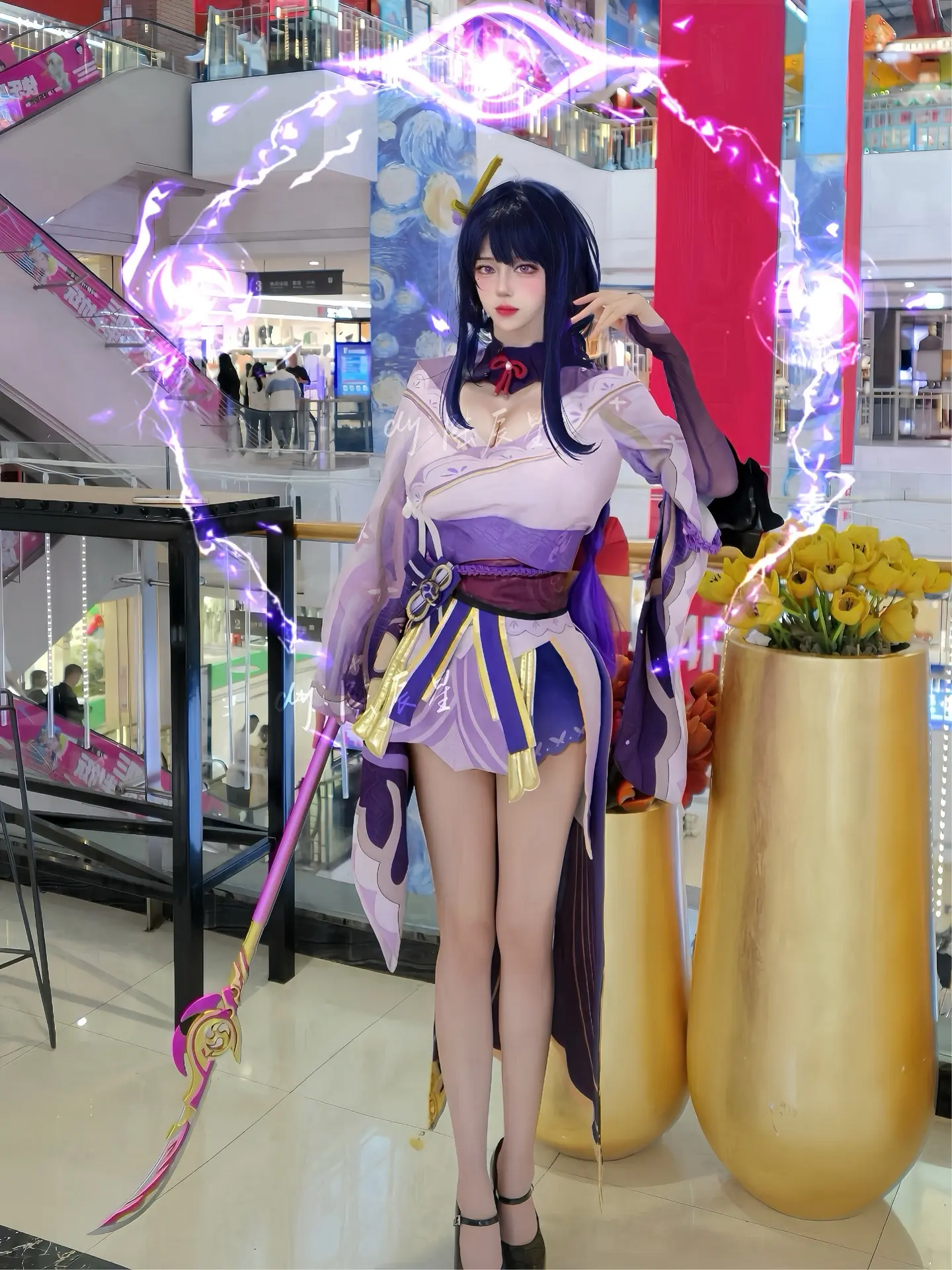 coser cosplay 原神 cos 雷电将军