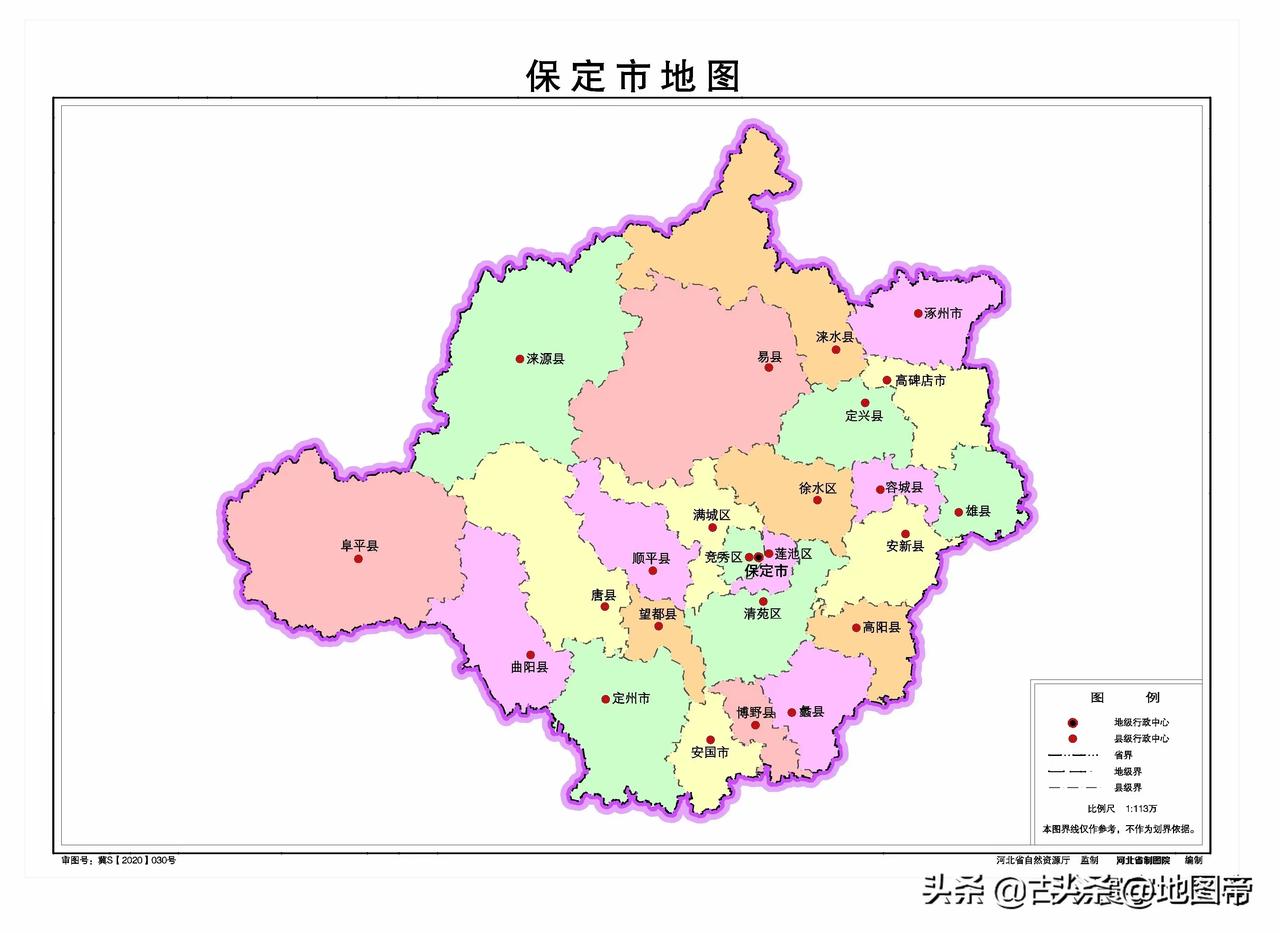 保定市，河北省下辖地级市，辖4市（其中定州为省直管试点）、5区、15县(其中雄县