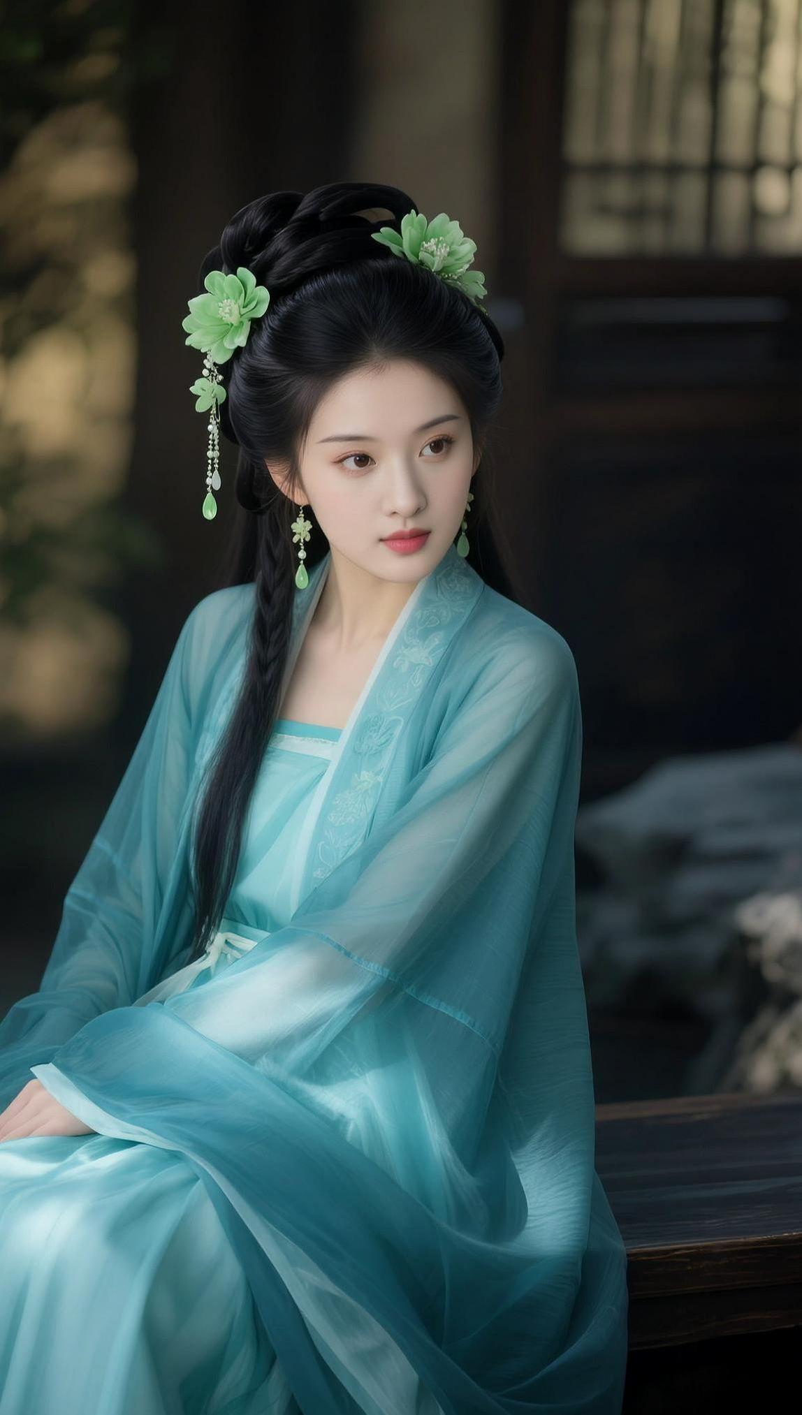 AI青纱古风照 抖音ai创作