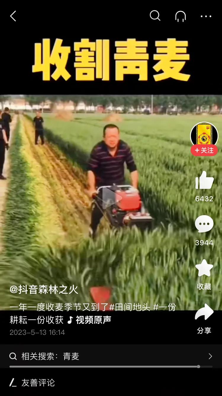 成立农管很大一个内因是因为去年的收储青苗，当时农村没有执法局，不能第一时间制止割