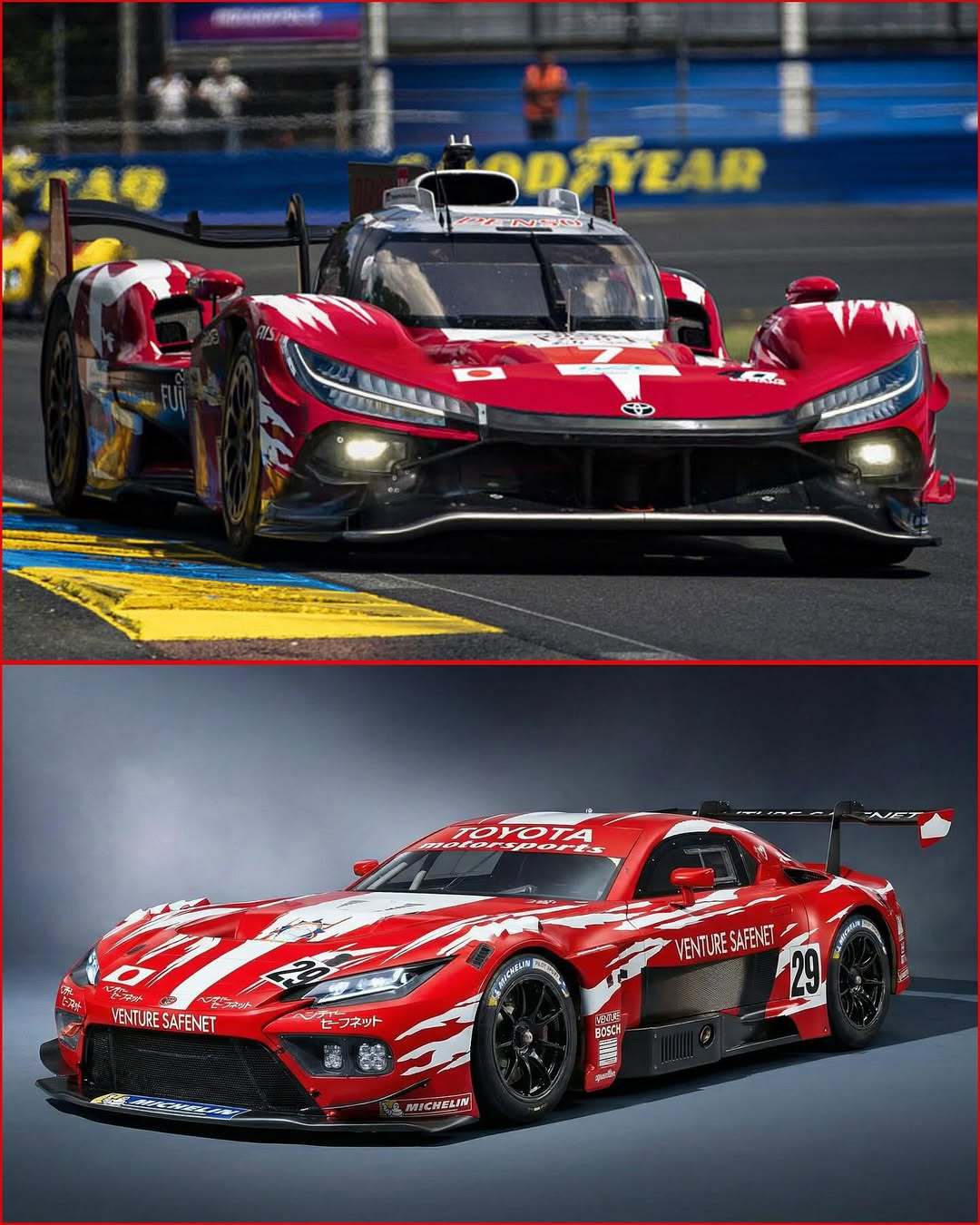 加上涂装，感觉就来了勒芒24小时耐力赛