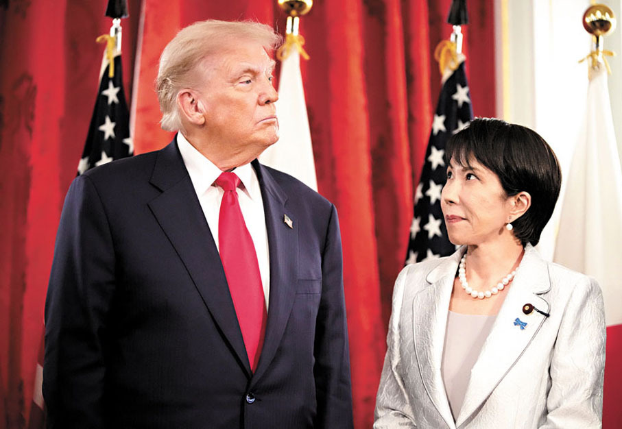 高市早苗对上月底与特朗普的通话始终避而不谈，日方官方回应也含糊其辞，试图蒙混过关