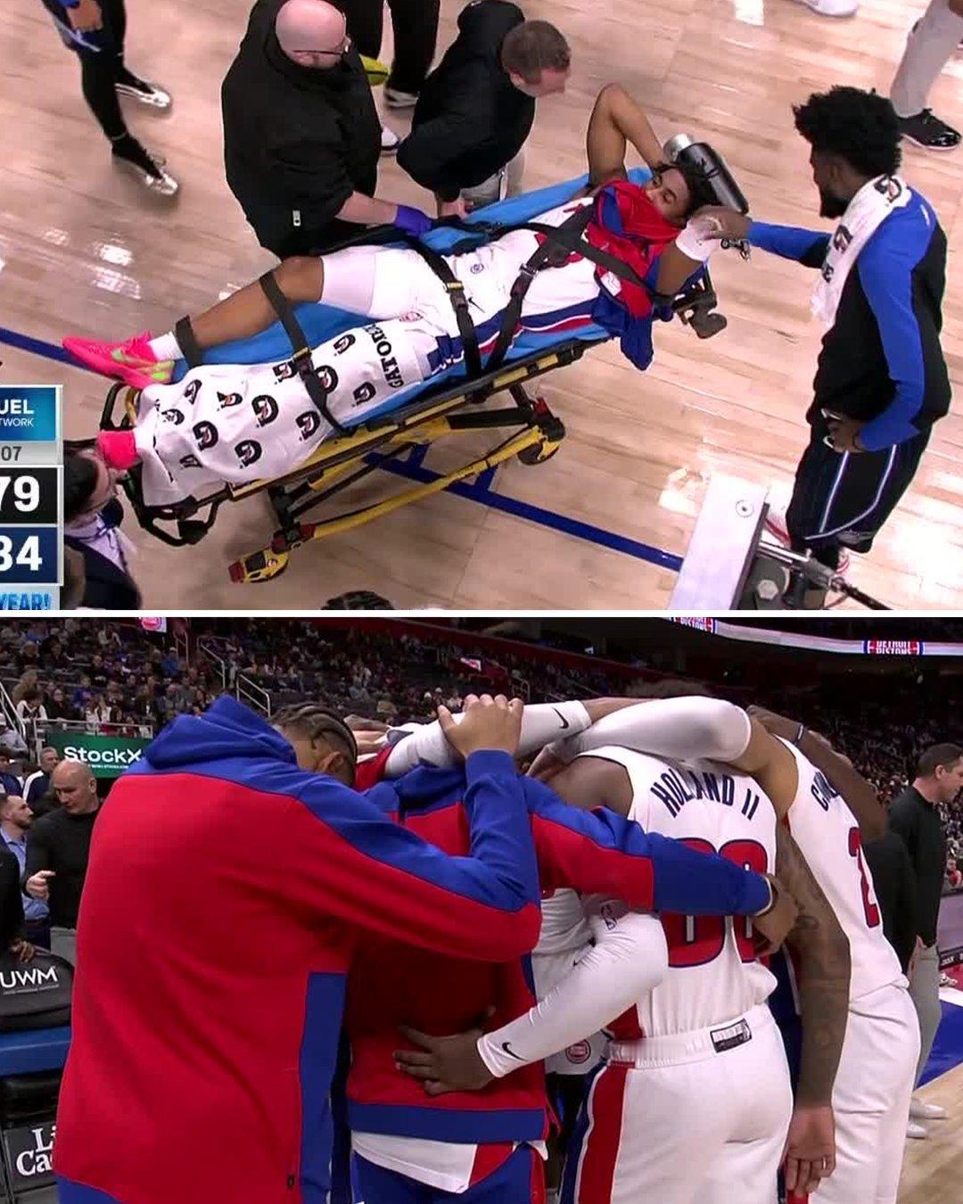 艾维真的是太可惜了…和活塞的时间线完美错过新秀赛季坎宁安受伤 磨合好了腿被安东尼