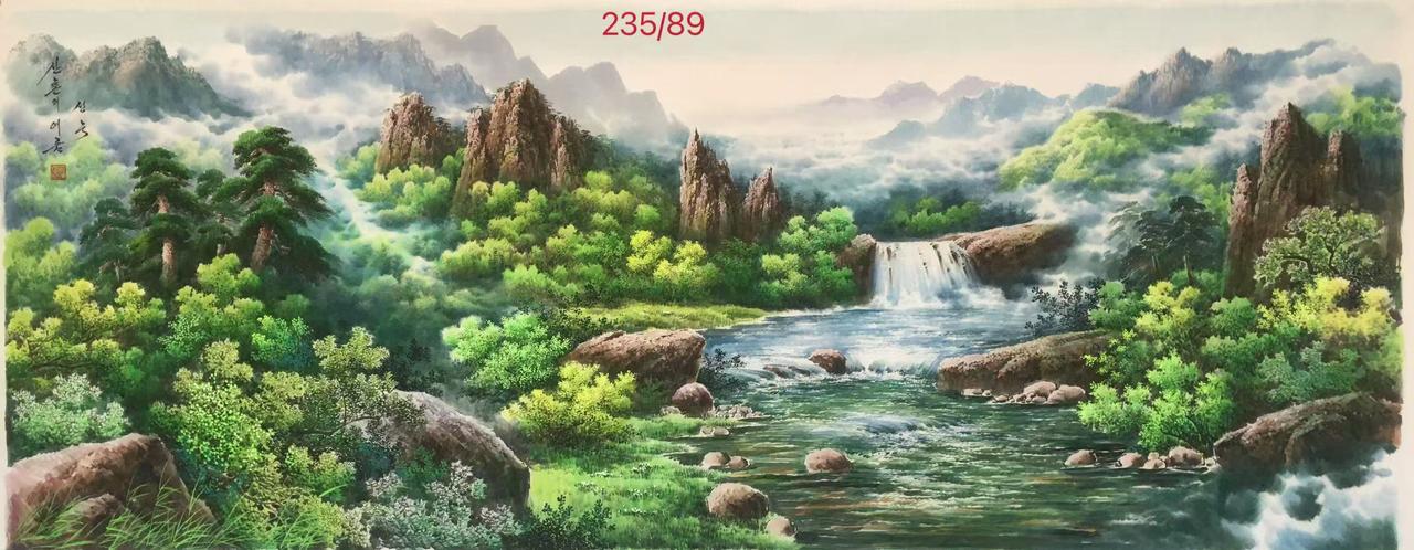什么是好的山水画作品?我觉得好的山水画作品一定是有神韵的，不仅画得象，更得有内涵