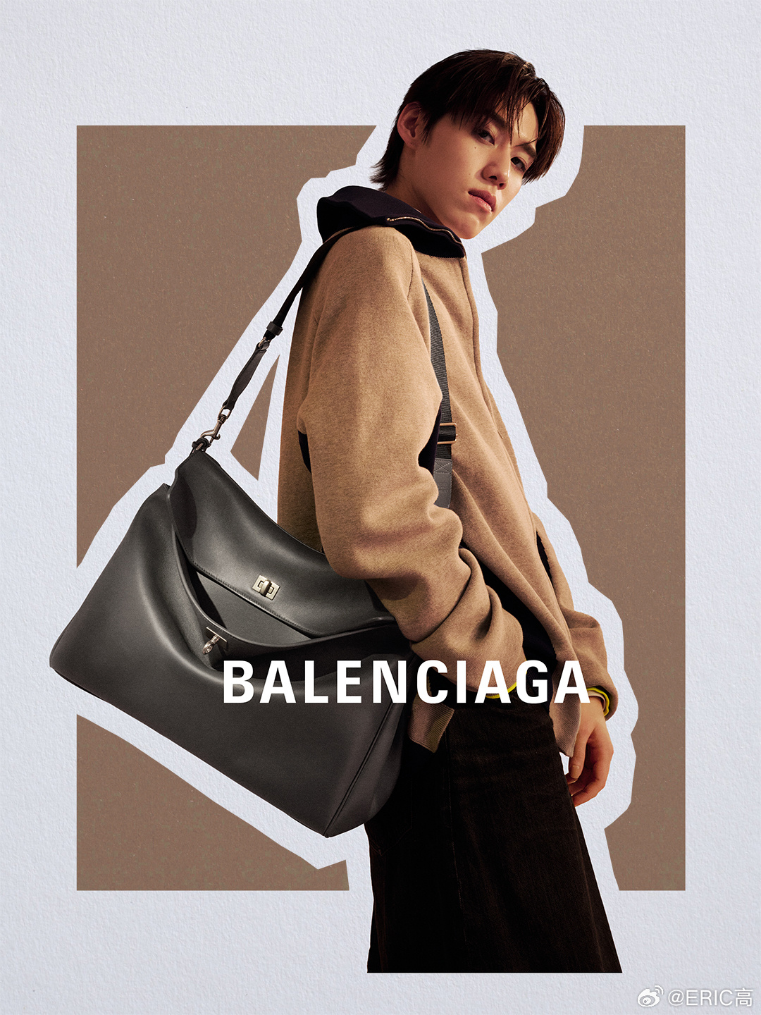 eric时尚星闻Balenciaga全新“偶像典藏卡”广告大片正式上线。品牌大使