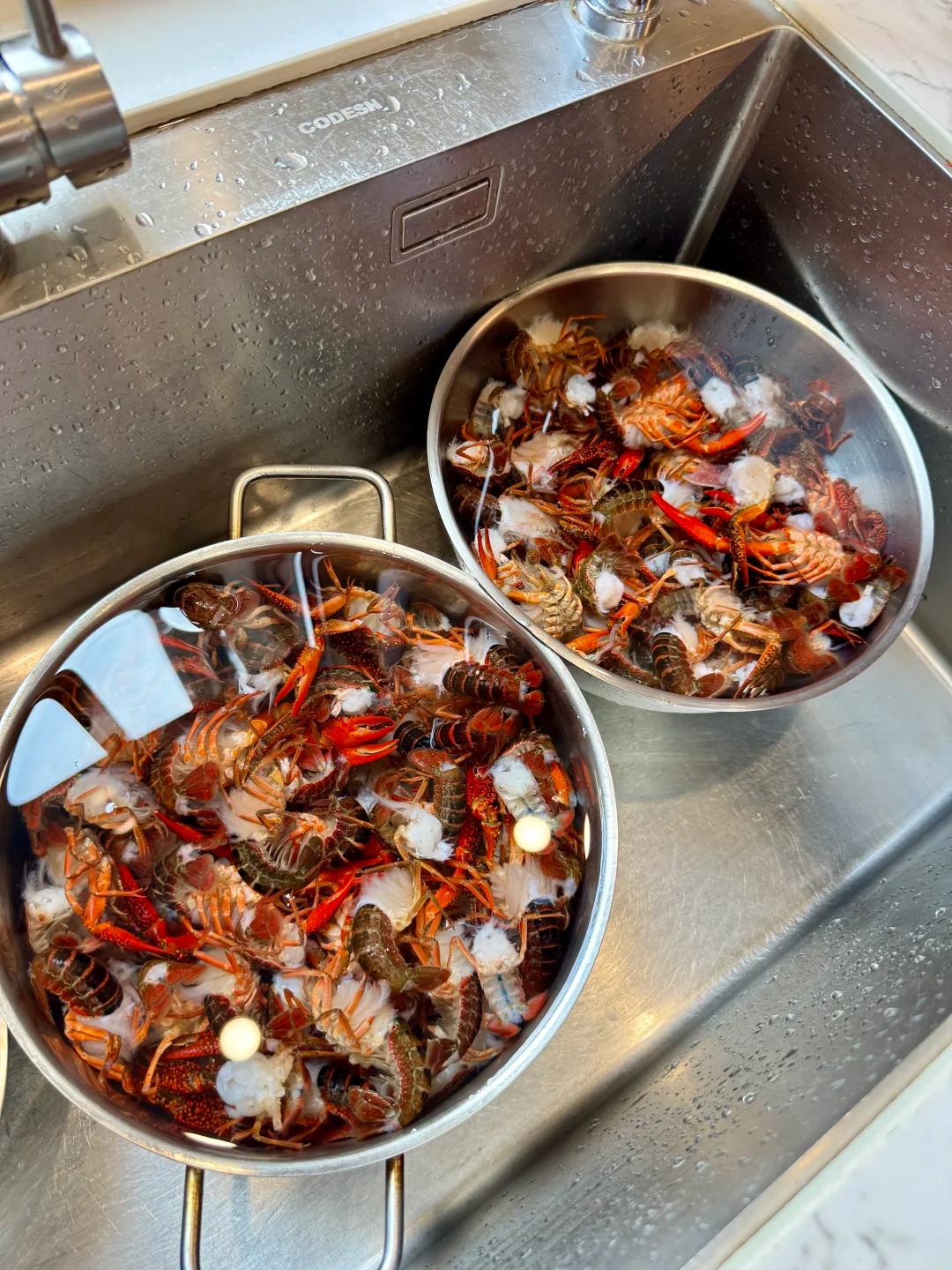 小龙虾🦞太贵了，自己弄