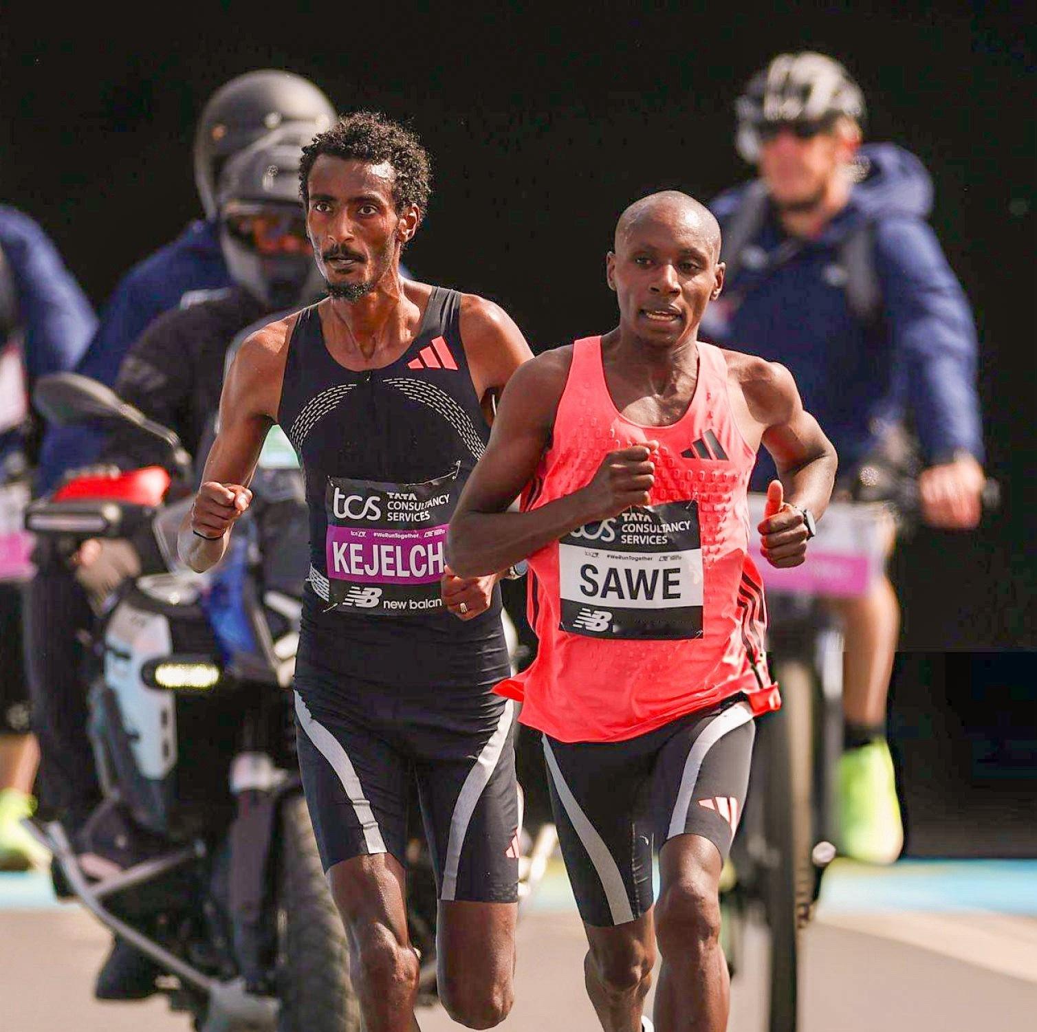 载入史册！伦敦马拉松男子组惊现双破2神迹！萨维1小时59分30秒刷新人类极限，科