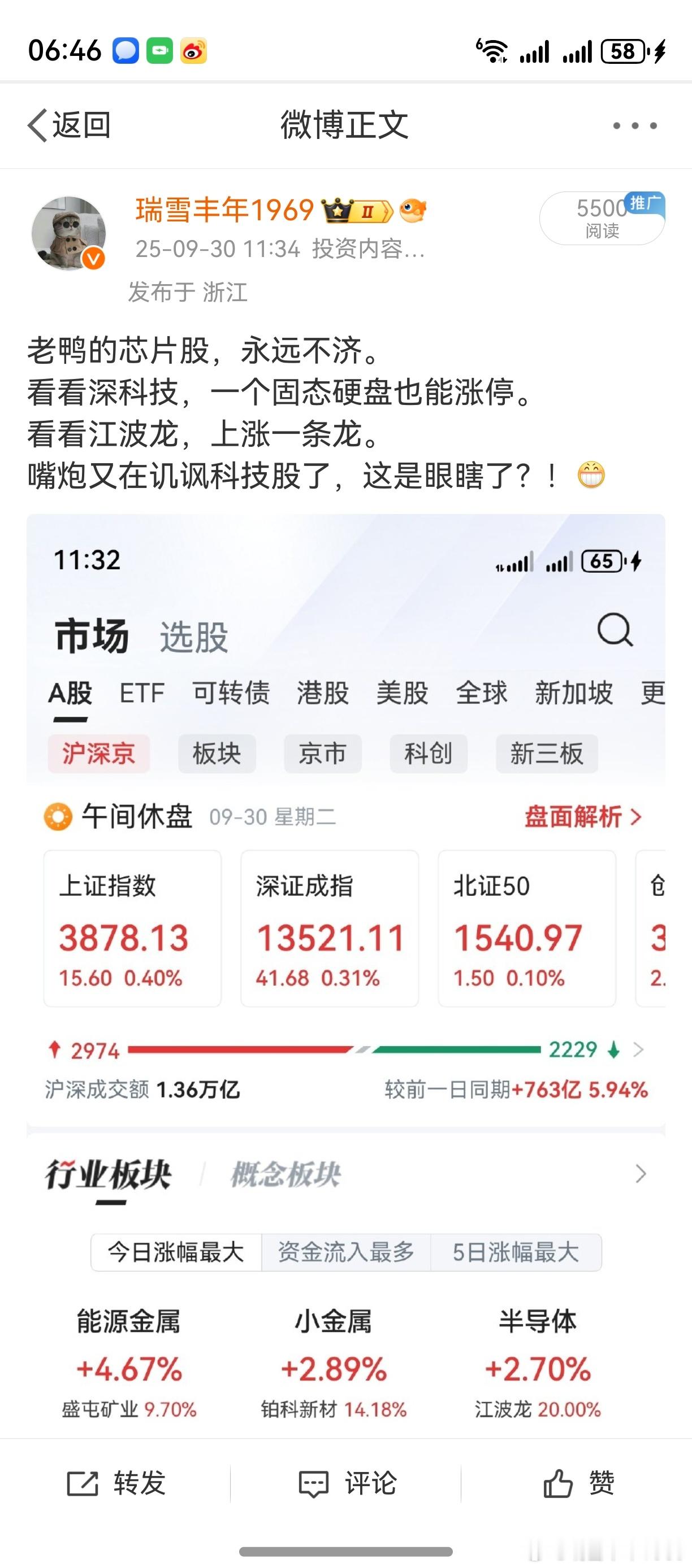 这个仇，老鸭记下了！连科技股都买不到龙头品种，脸往哪儿搁？半导体芯片，真的是老鸭