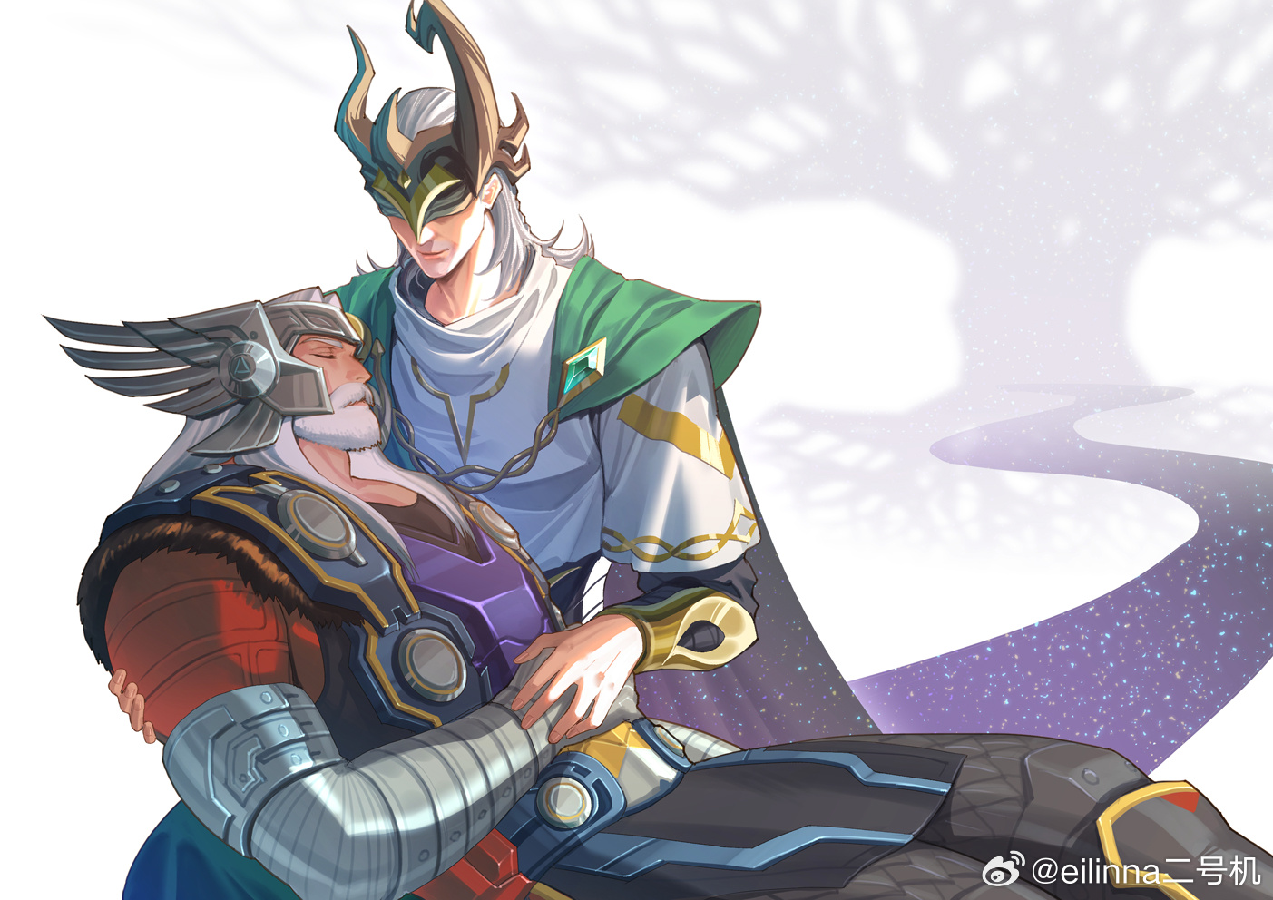 锤基 理一下去年到今年的锤基相关图（从最新到去年）……虽然大部分都是漫威争锋的同