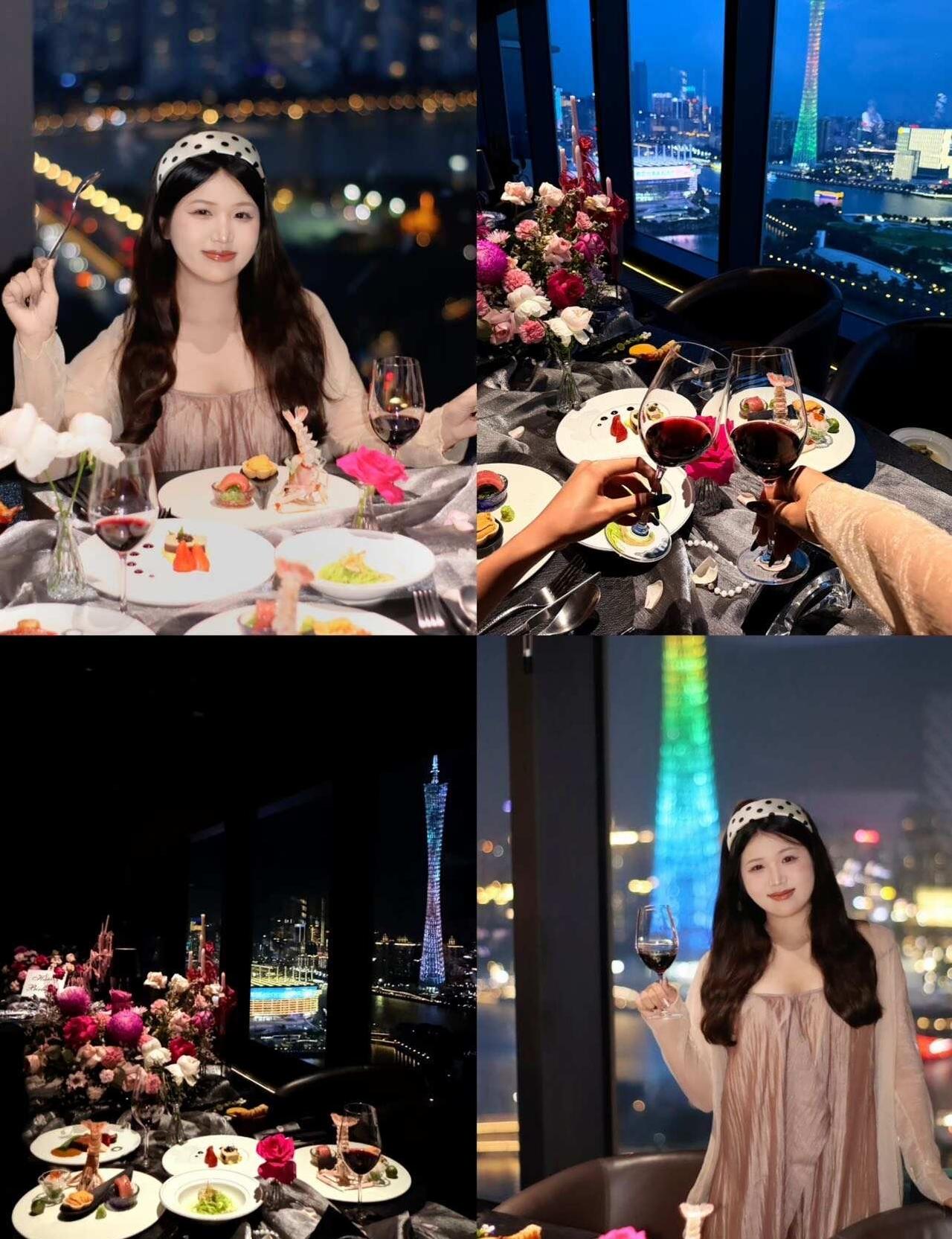 这大概就是小说里的A市女主吧….🖤
在广州终于找到一家适合约会的私宴了🌃
跟