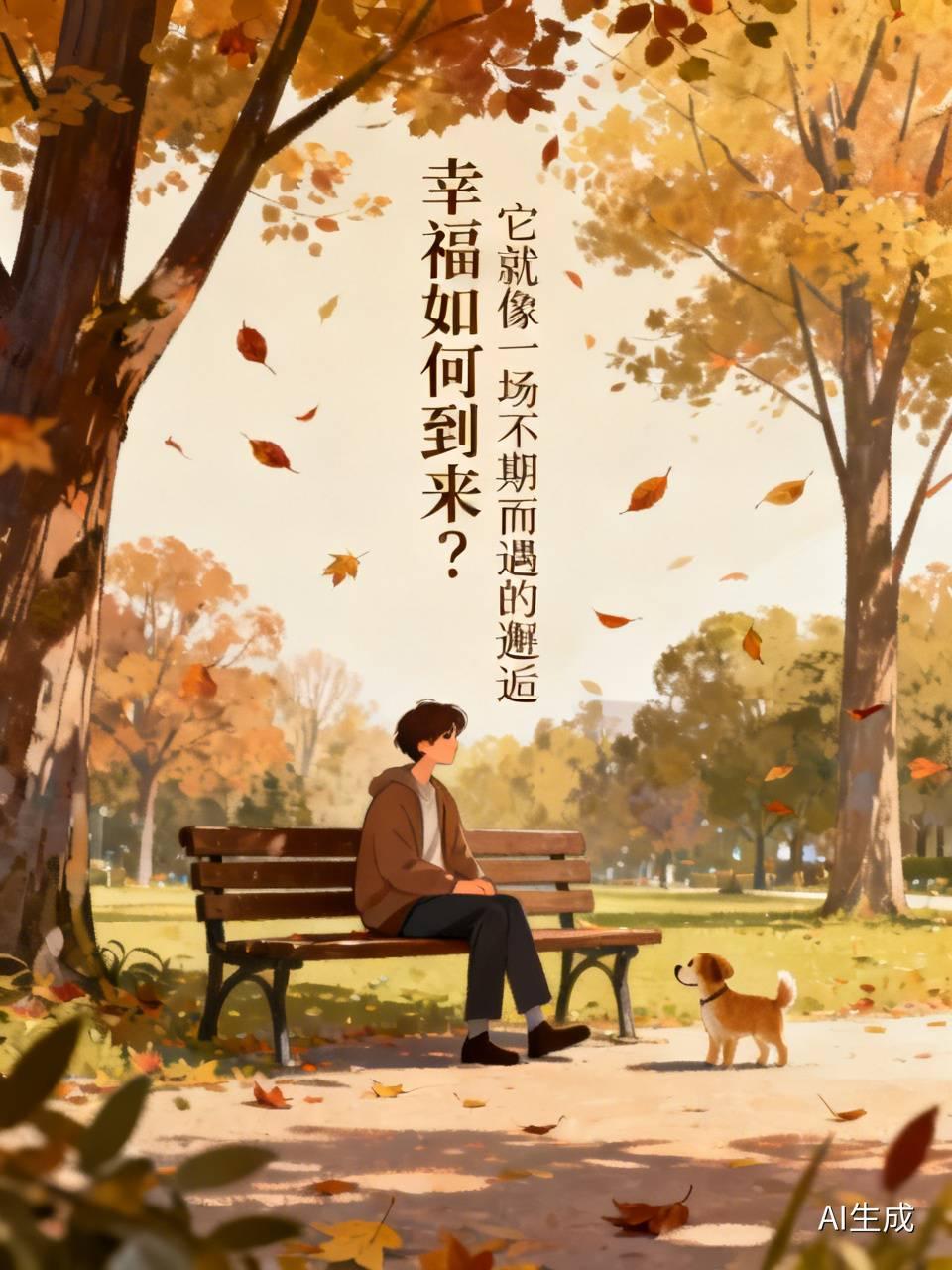 幸福如何到来？我觉得它就像一场不期而遇的邂逅。
之前我压力大到崩溃，每天愁眉苦脸