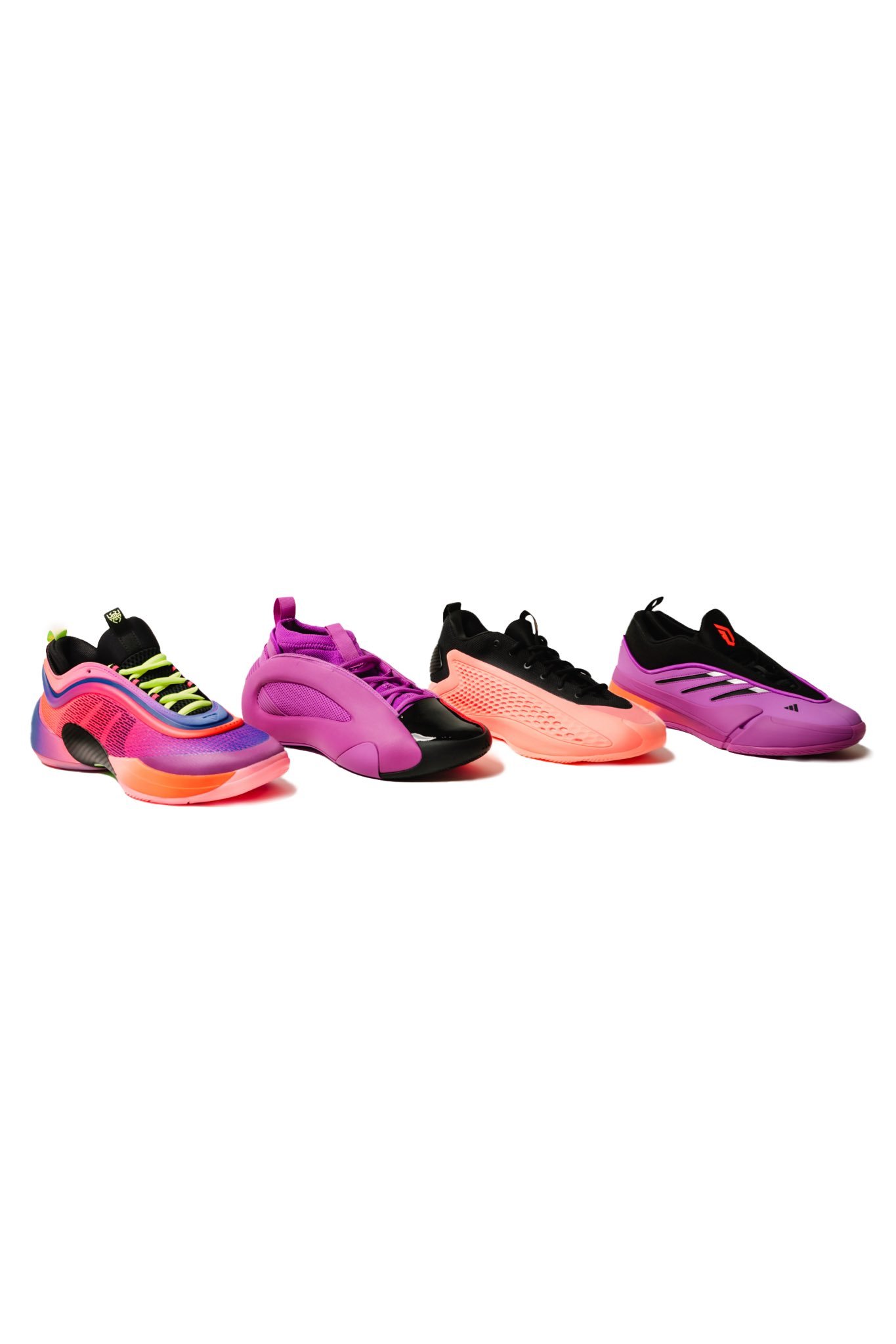 adidasBasketball为四位当家球星（哈登、米切尔、利拉德、爱德华兹）