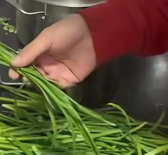 还好发现的及时，不然一家人都要倒大霉了
广东一位妻子回家的时候发现桌上多了很多韭