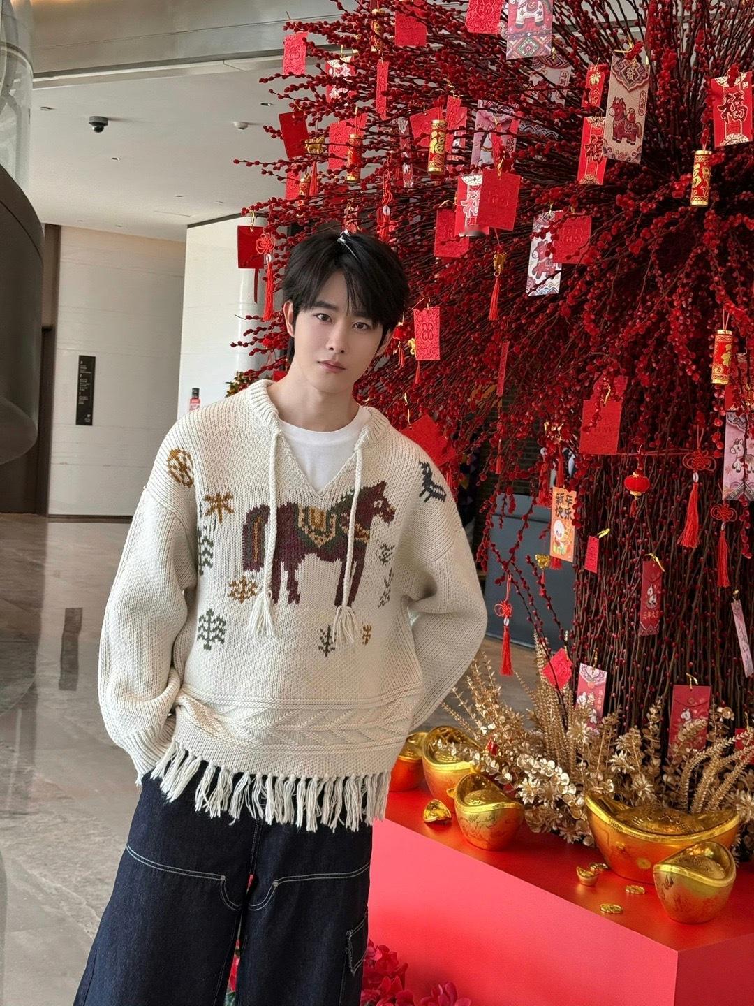 田嘉瑞新年开工第一照，瑞瑞开工大吉🎉 