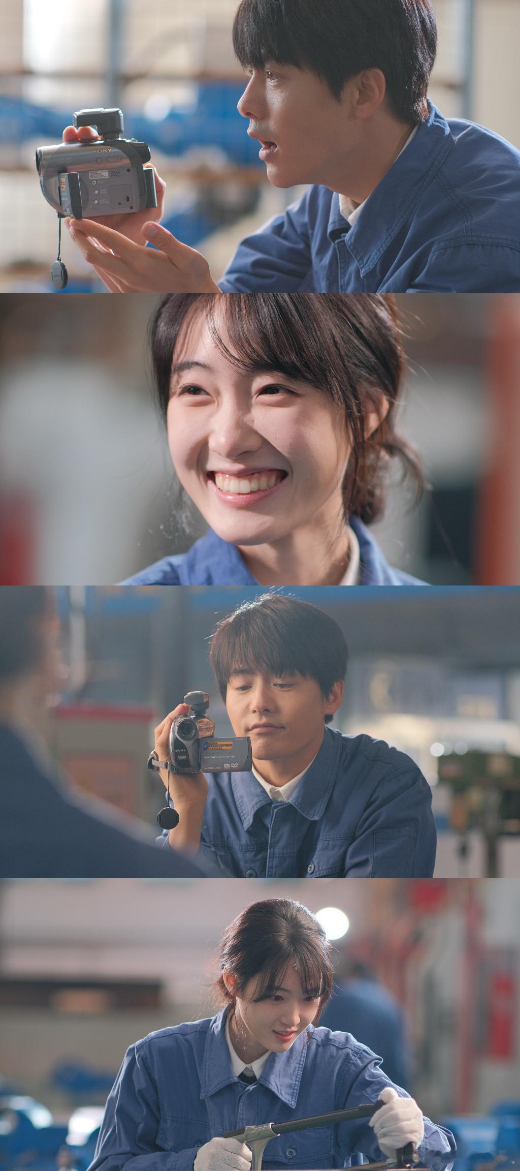 以为在看《三人行》正片，结果是侧拍物料？镜头美学直接拉满，把冬日氛围和细腻情感揉