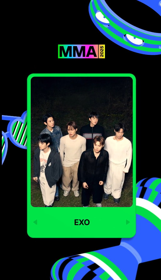EXO将出席MMA！12.20不见不散！ 