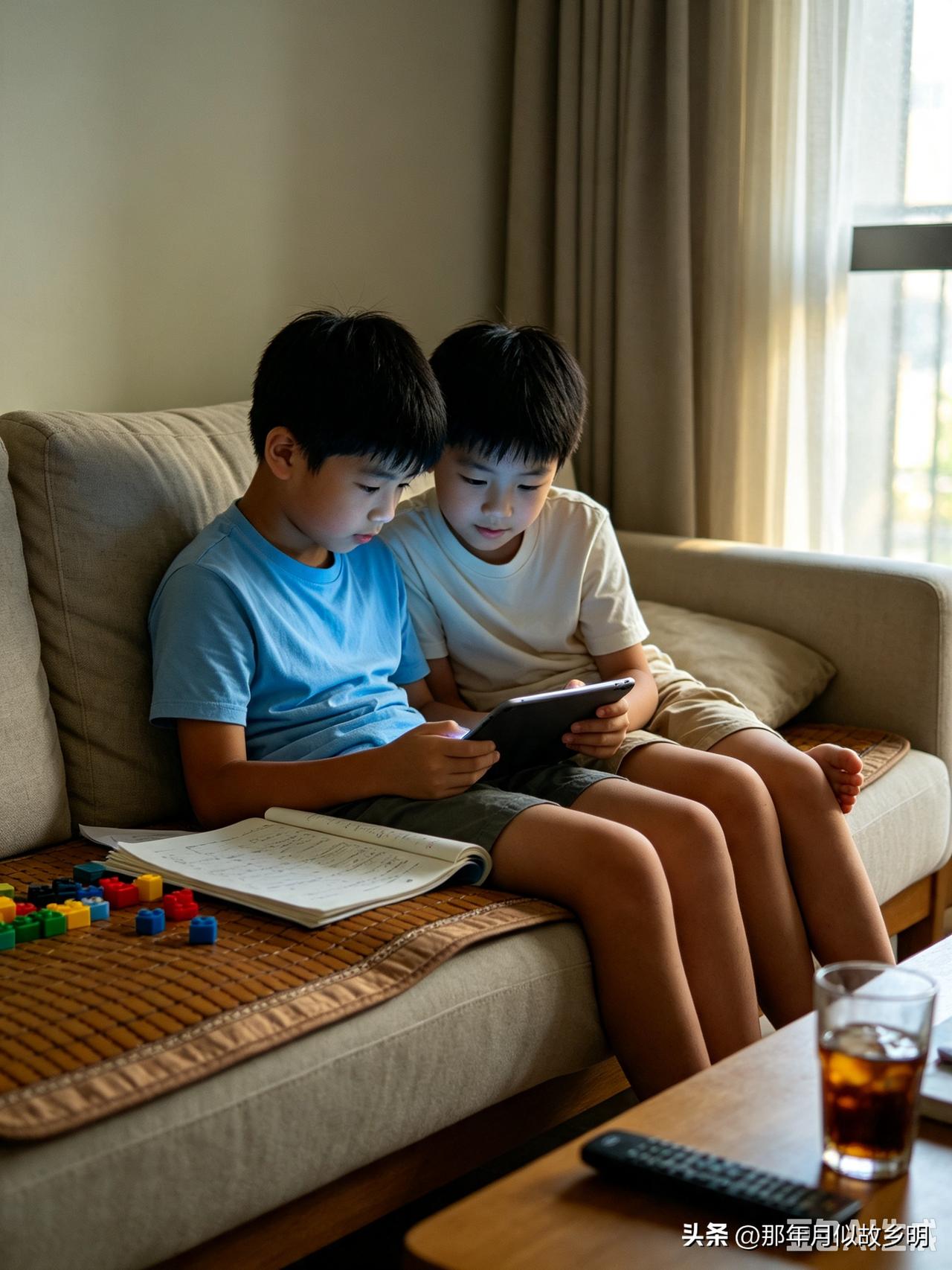 小时候放暑假有两件事是要做的:

一、干活。

二、学习。

干活，主要是干家务
